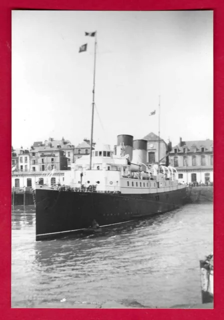 Photo ancienne 1950 - Lac de Constance - LINDAU - Bateau - le port - Allemagne