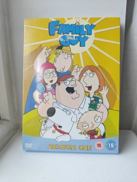 FAMILY GUY COMPLETE Season One Series 1 New Sealed DVD Box Set Pal 9 family-guy-complete-season-one-series-1-new-sealed-dvd-box-set-pal-9