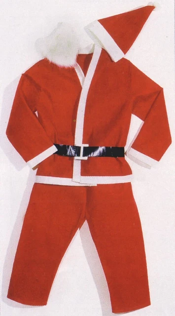 Vestito Babbo Natale Bimbo Misura 1-3 anni, 41060
