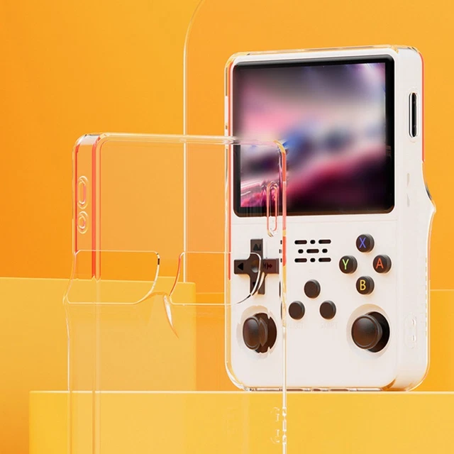 Silikon-Hülle Für R36S Handheld-Konsole – Stoßfest, Mit Umhängeband & Perfekter Passform