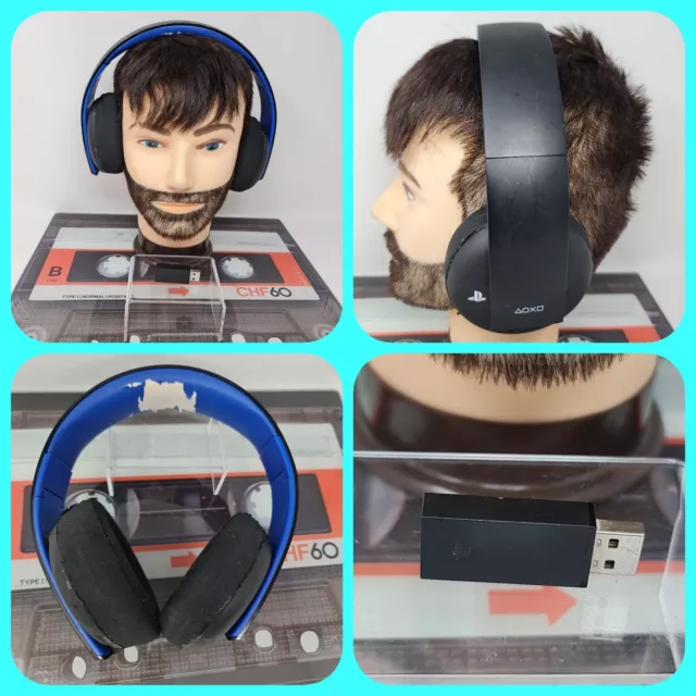 Auriculares estéreo inalámbricos oficiales Playstation 4 2.0 ps4 leer detalles