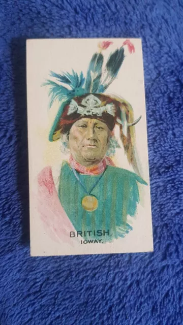 cigarette card - British American Tobacco Co Indian Chiefs (1930) - British