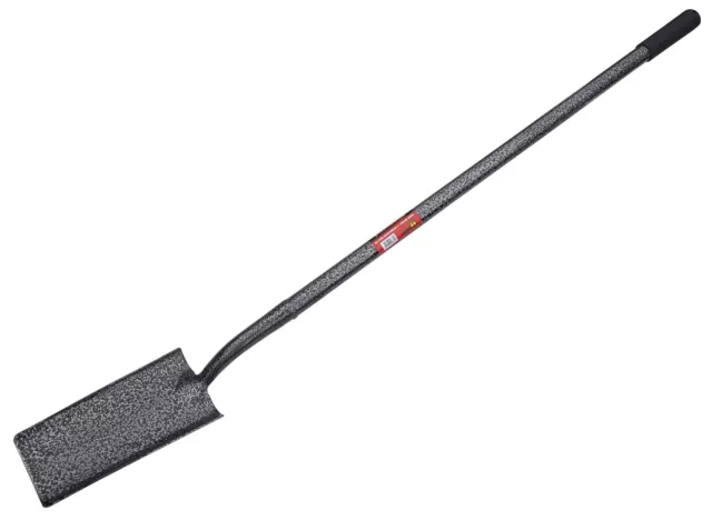 60" Long Handled Solid Forged Fencing Spade & Post Hole