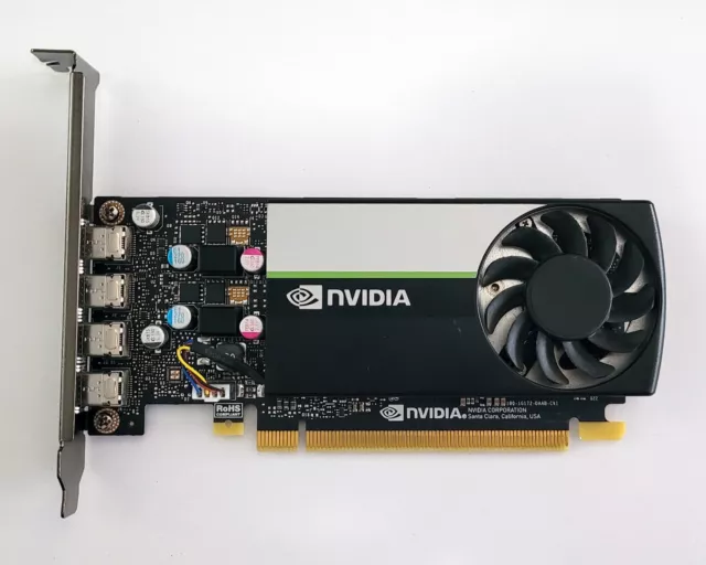 NVIDIA Quadro T600 4GB GDDR6 Video Graphics Card GPU