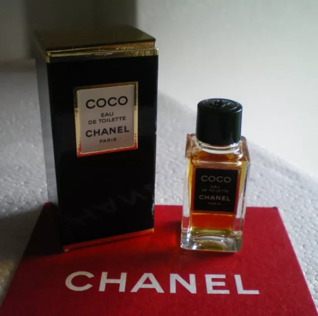 Miniature "COCO" Chanel PARIS 4 ml EDT NEUF + BOITE + NEW FULL BOX