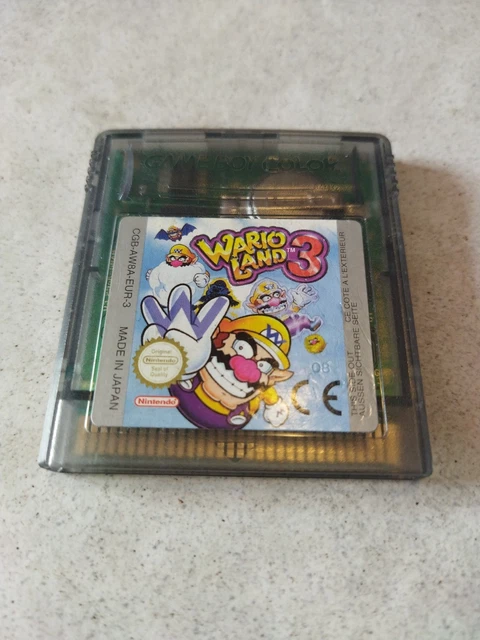 Notice De Jeu Gameboy Color Wario Land 3 - Version Française - En Bon état, Idéale Pour Collectionneurs