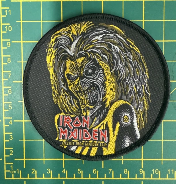 IRON MAIDEN MAIDEN ENGLAND '88 WOVEN SEW ON PACKED PATCH