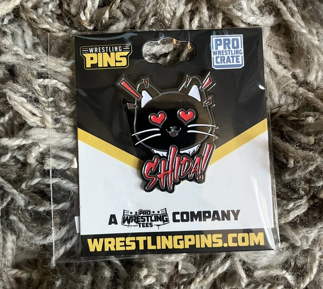 SHIDA PRO WRESTLING Crate June 2023 Pin AEW All Elite Wrestling £9.30