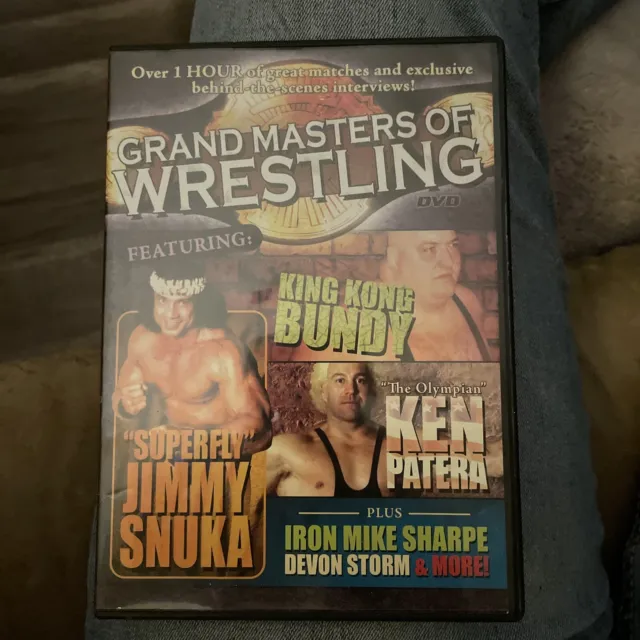 NEW Grand Masters of Wrestling dvd FIRST BLOOD VOL.2 DVD pro-wrestling  Bundy Snuka and more