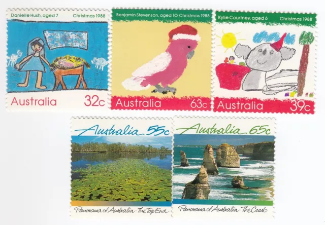 Australien, Set Mit 5 Briefmarken, MNH, Ah 591