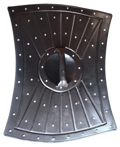Hand Forged Medieval Gladiator Shield Larp Sca Armor Knight Iron 2
