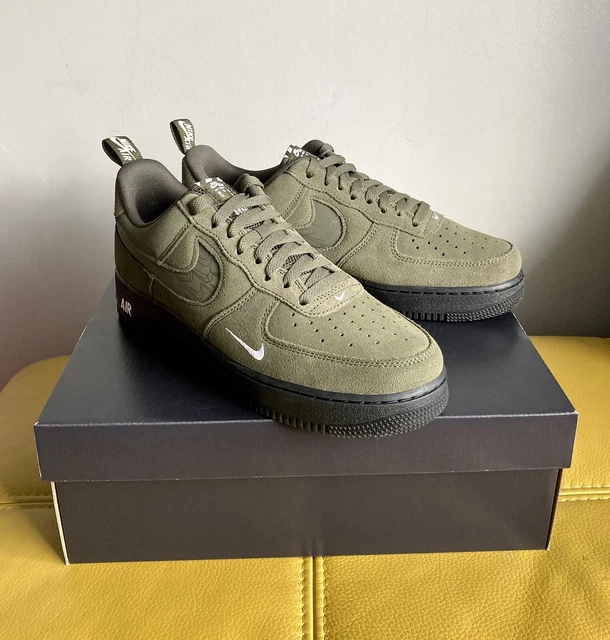 BNWB AUTHENTIC Nike Air Force 1 07 LV8 Trainers Cargo Khaki