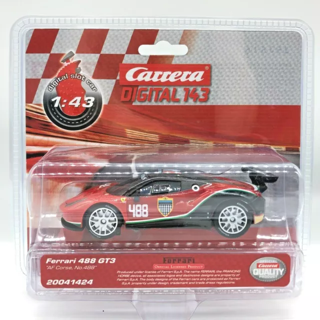 Carrera® DIGITAL 143 Ferrari 488 GT3 "AF Corse, No.488" 20041424  Elec. Slot Car