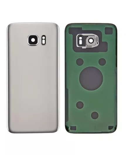 Vitre Arrière de Remplacement Samsung Galaxy S7 Edge (G935F) - Argent