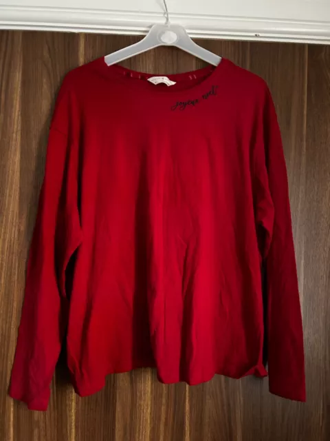 DAY DREAM-DUVET DAYS women's red loungewear top. Size XL. Used £0.99 -  PicClick UK