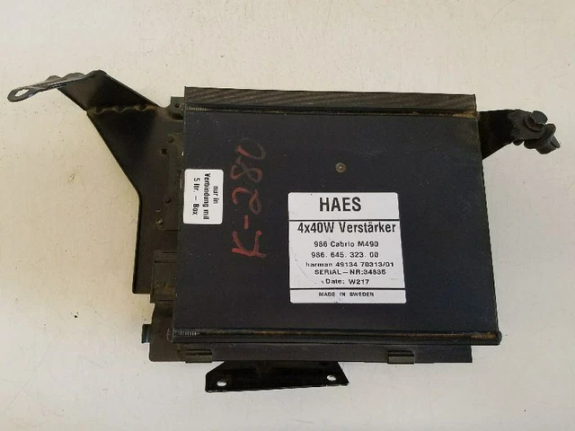 Amplifier Without Digital 98664532300 Fits 01 02 Porsche Boxster OEM