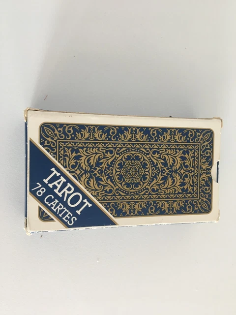 Jeu De Tarot De Marseille 78+2 Cartes - Feuille D'or - PVC Imperméable - Avec Guide Illustré - Pour Débutants Et Initiés