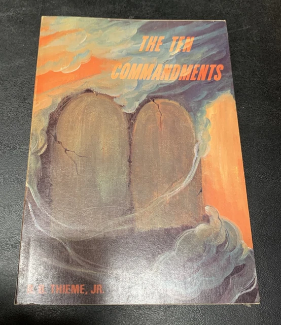 THE TEN COMMANDMENTS R.B. Thieme Jr Book 1971 $10.99 - PicClick