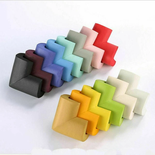 Protector de borde de mesa de espuma para bebés y niños