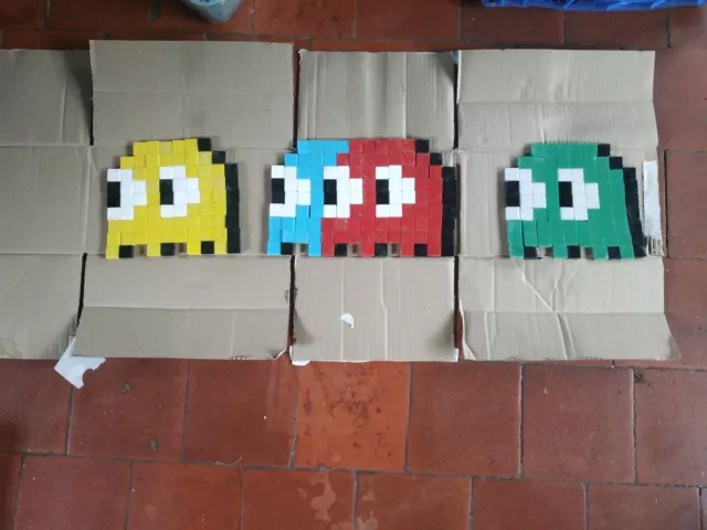 kit mosaïque de Space Invader Glouton Pac Man
