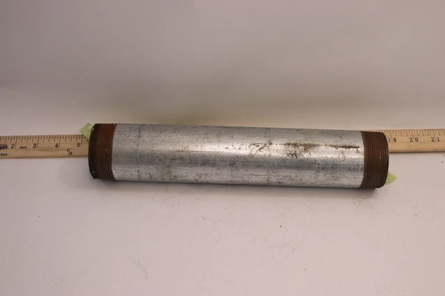 Stainless Steel Toe Nipple 2" x 12" IS44TOENK12