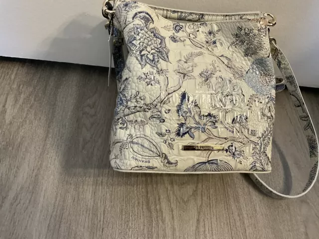 *new* Brahmin Mini Amelia Blue Jay Melbourne bag