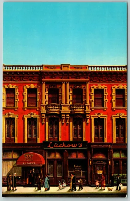 Luchow's Famous Restaurant, New York City, NY - Postcard
