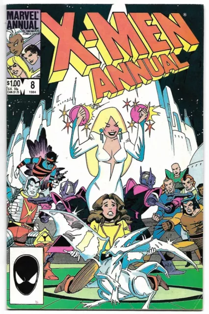 UNCANNY X-MEN (1970) ANNUAL #8 VG plus (4.75)- Back Issue