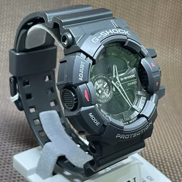 Casio G-Shock GA-400-1B Reloj analógico digital estándar resistente... 3