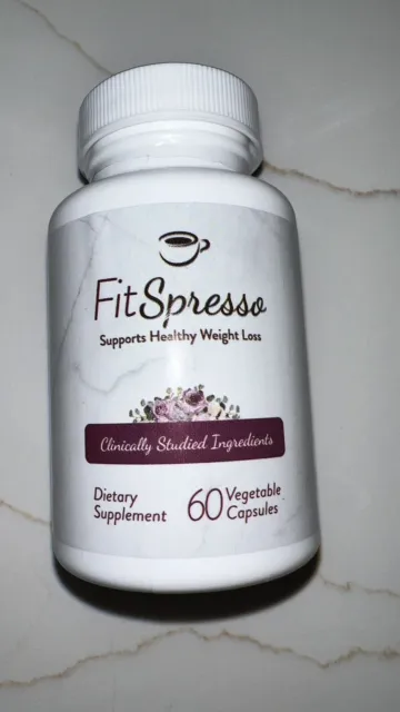 FitSpresso Health Support Supplement - Genuine Fit Spresso 60 capsules New