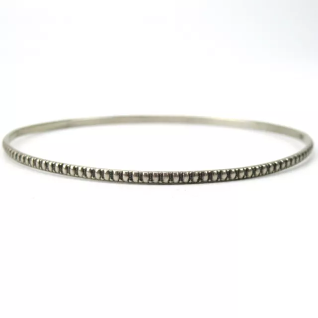 Zierlicher Armreif aus 835er Silber Silver Bracelet Bangle Mid-Century Vintage