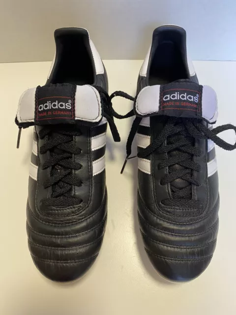 Adidas Men's Copa Mundial Soccer Cleats, Black/White, US 8 M, Made in Germany