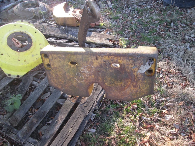Counterweight for case 680 tlb, tractor front axle counterweight 435 pounds