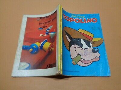 Topolino N° 767 Originale Mondadori Disney Buono 1970 Bollini
