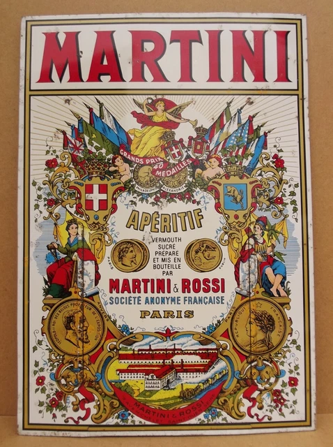 ancienne-plaque-tole-publicitaire-martini-porte-menu-vintage-bistrot
