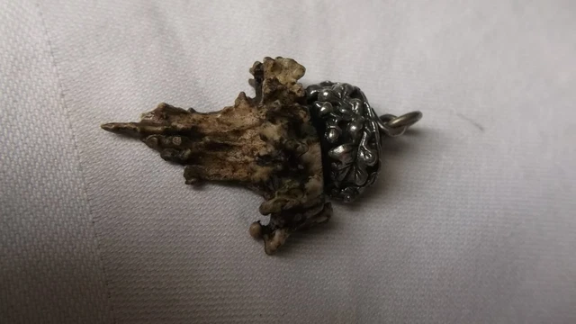 Charivari Anhänger Silber 835 Eichenlaub Rehkrickerl Tracht Jagd Volksfest Charivari Anhänger Silber 835 Eichenlaub Rehkrickerl Tracht Jagd Volksfest