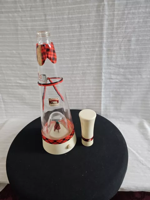 Vintage Spey Royal Empty Musical Scotch Whisky Bottle Auld Lang Syne Dancer