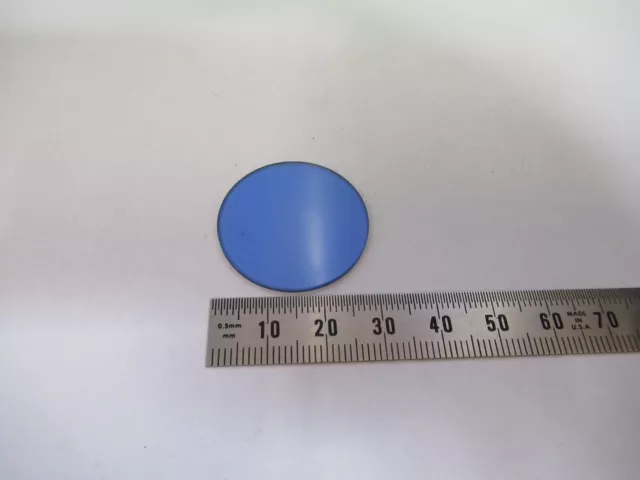 Antique Seibert Blue Glass Filter Optics Microscope Part As Pictured &R6-A-97