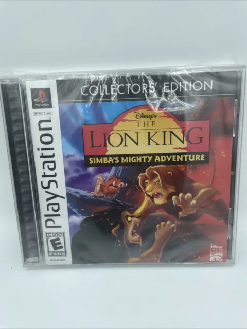 DISNEY THE LION KING: Simba's Mighty Adventure SEALED NTSC U/C PS1 ...