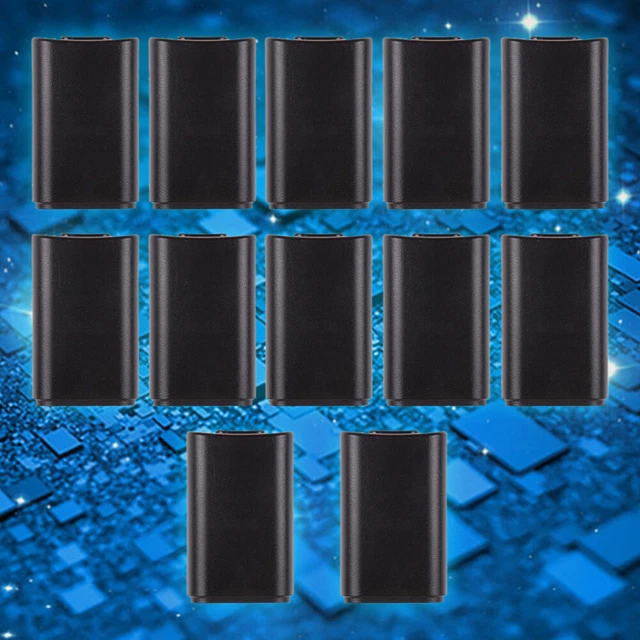 NEW Noir 10 X piles AA titulaire coque arrière remplacement affaire manette sans
