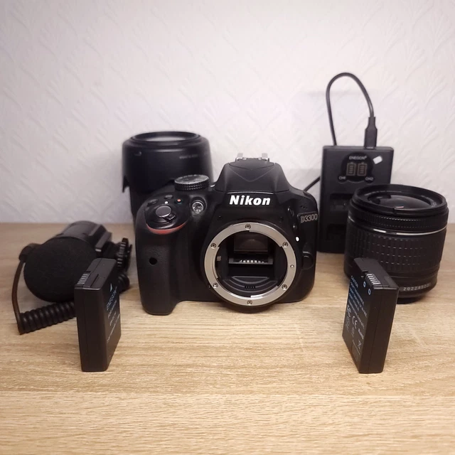 1080p 60fps Nikon D3300 4k Video NIKON D3300 DSLR Camera Kit 18