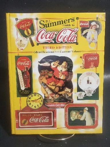 Book BJ Summers Guide Coca Cola Coke 3rd Identification Price '01 Soda Advertise