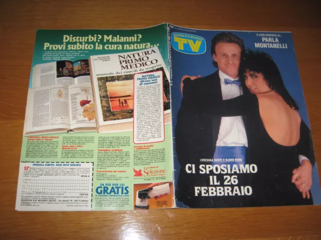 Tv Sorrisi E Canzoni=1989/2=Loredana Berte'=Bjorn Borg=Anna Oxa=Luisa Rivelli=