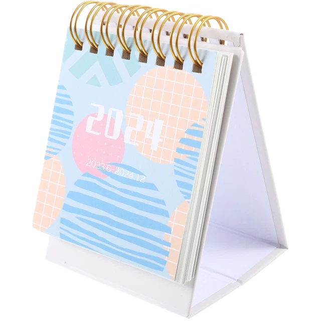 SPIRAL BINDING CALENDAR Full Year Calendar Desk Calendar Freestanding