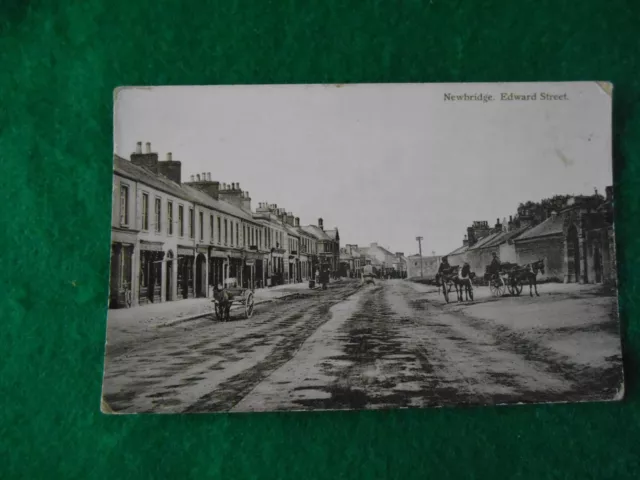 Edward St. Newbridge County Kildare Ireland  Old Postcard