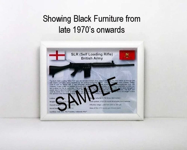 SELF LOADING RIFLE (SLR) | British Army | English Flag Β£40.04 - PicClick UK