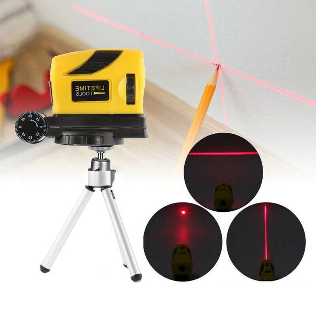 3D LASER LEVEL Self Leveling Point/Line/Cross Horizontal Vertical 360