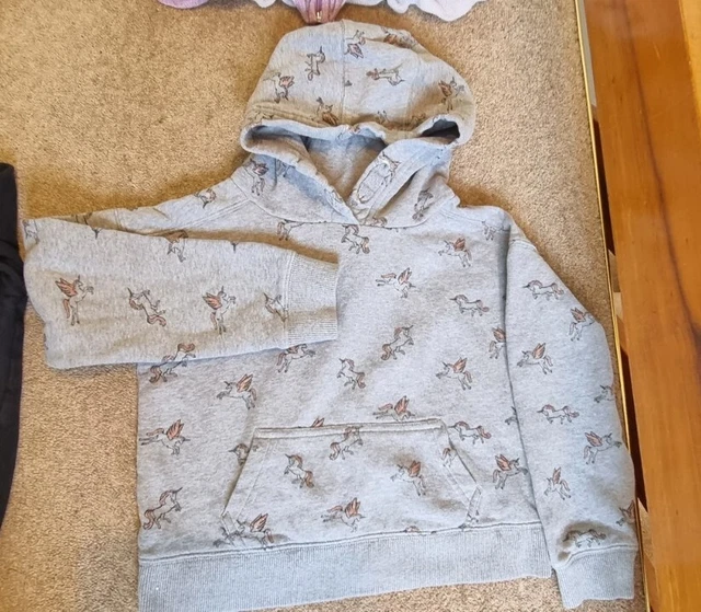 Pacchetto vestiti ragazze età 8-9 anni 4 articoli felpe con cappuccio inc Gap & Next 7