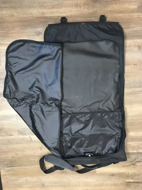 Tumi Black Ballistic Nylon Bi-Fold Weekend Garment Bag Vintage 8