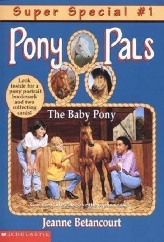 Complete Set Series Lot of 6 Pony Pals Super Specials books by Jeanne Betancourt